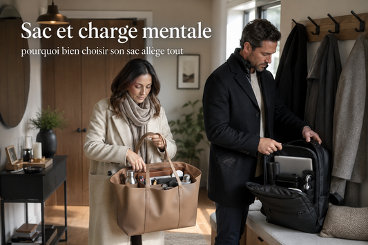 Sac et charge mentale : pourquoi bien choisir son sac allège tout