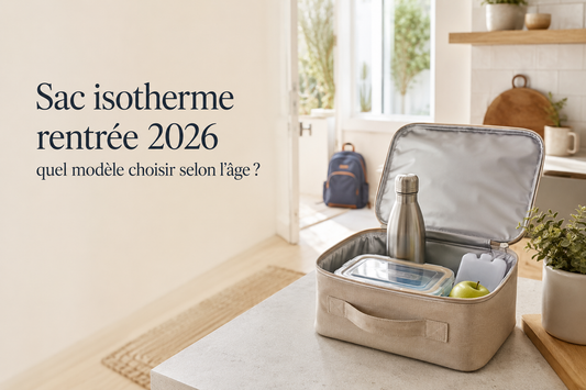 Sac isotherme rentrée 2026 : quel modèle choisir selon l'âge ?