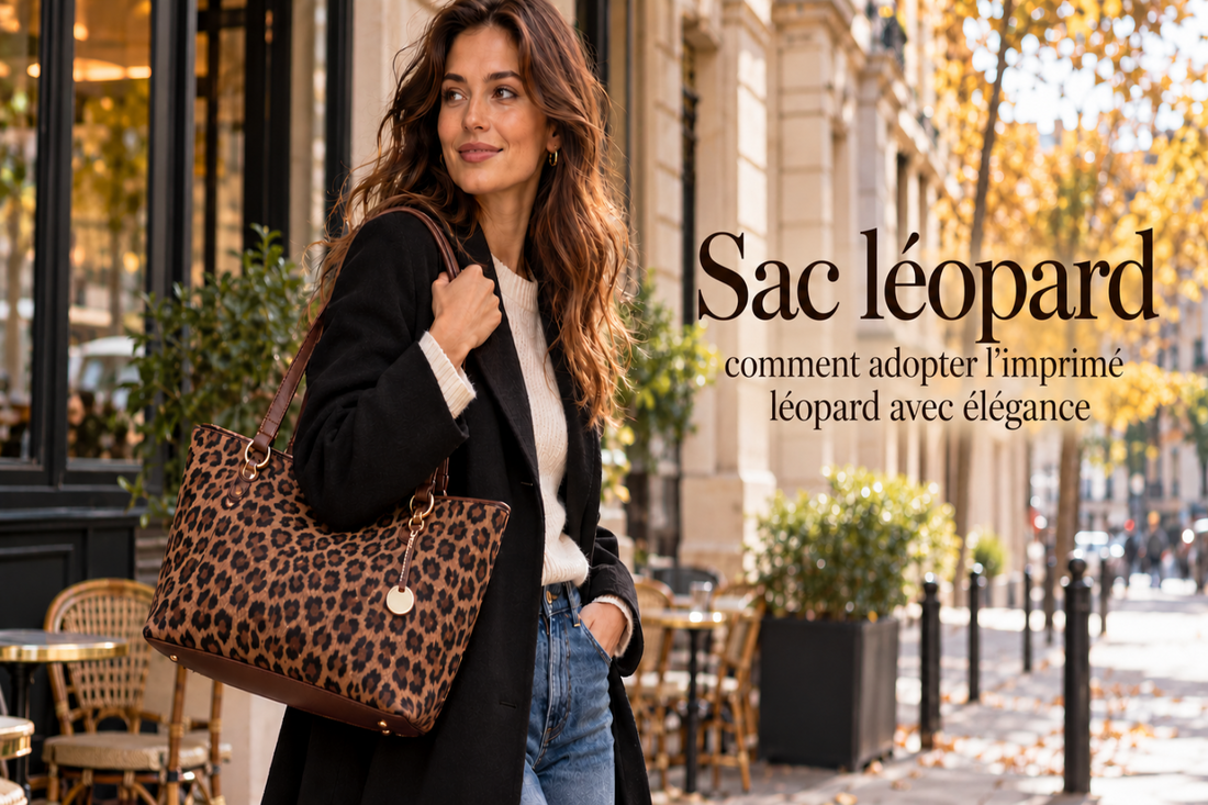 Sac léopard : comment adopter l'imprimé léopard avec élégance