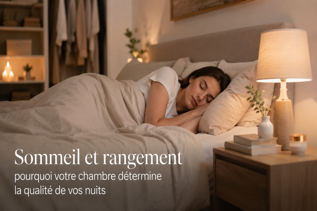 Sommeil et rangement : pourquoi votre chambre détermine la qualité de vos nuits