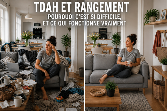 TDAH et rangement : pourquoi c'est si difficile, et ce qui fonctionne vraiment