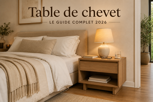 Table de Chevet : le guide complet 2026