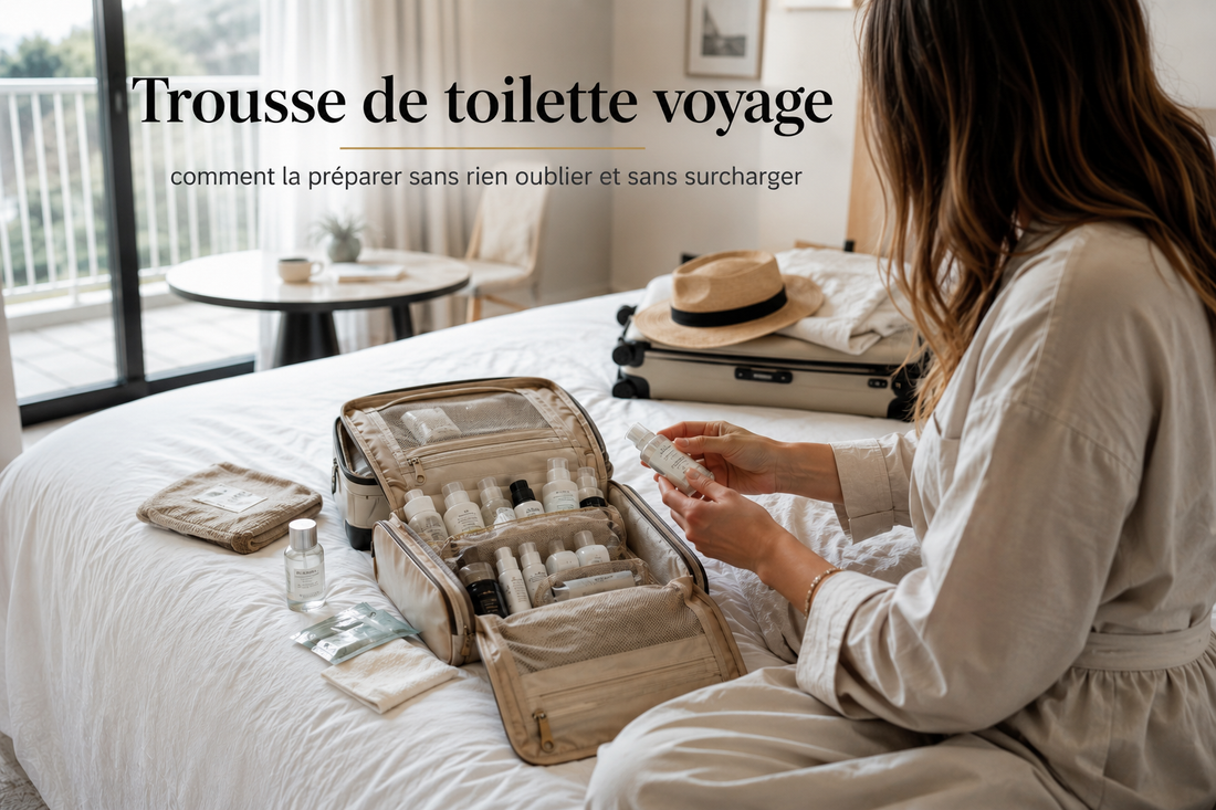 Trousse de toilette voyage : comment la préparer sans rien oublier et sans surcharger