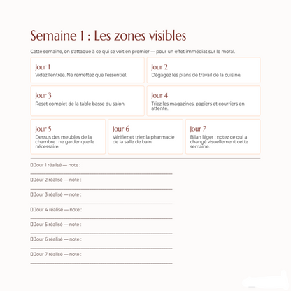 30 Jours pour Désencombrer sa Maison