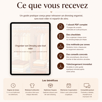 Organiser son Dressing sans tout vider