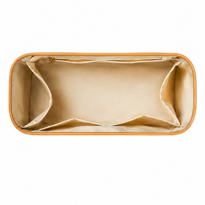 Organisateur de Sac Cuir Brun Imperméable Multi-Compartiment