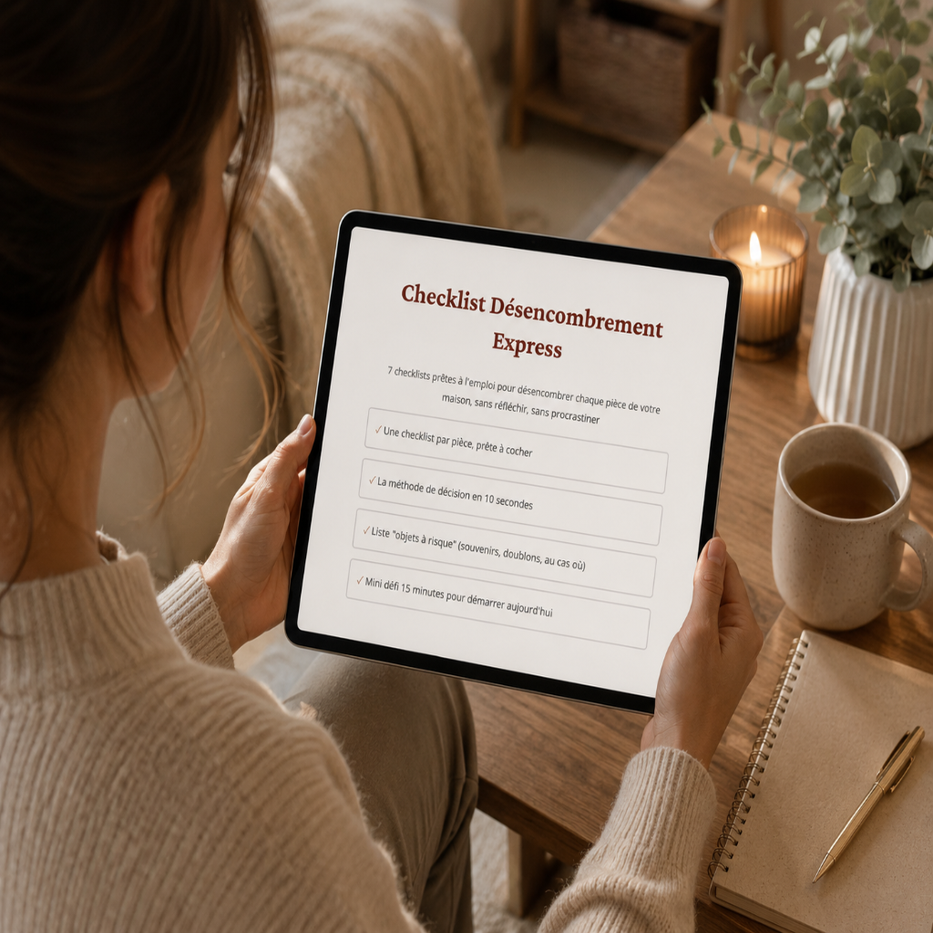 Checklist Désencombrement Express