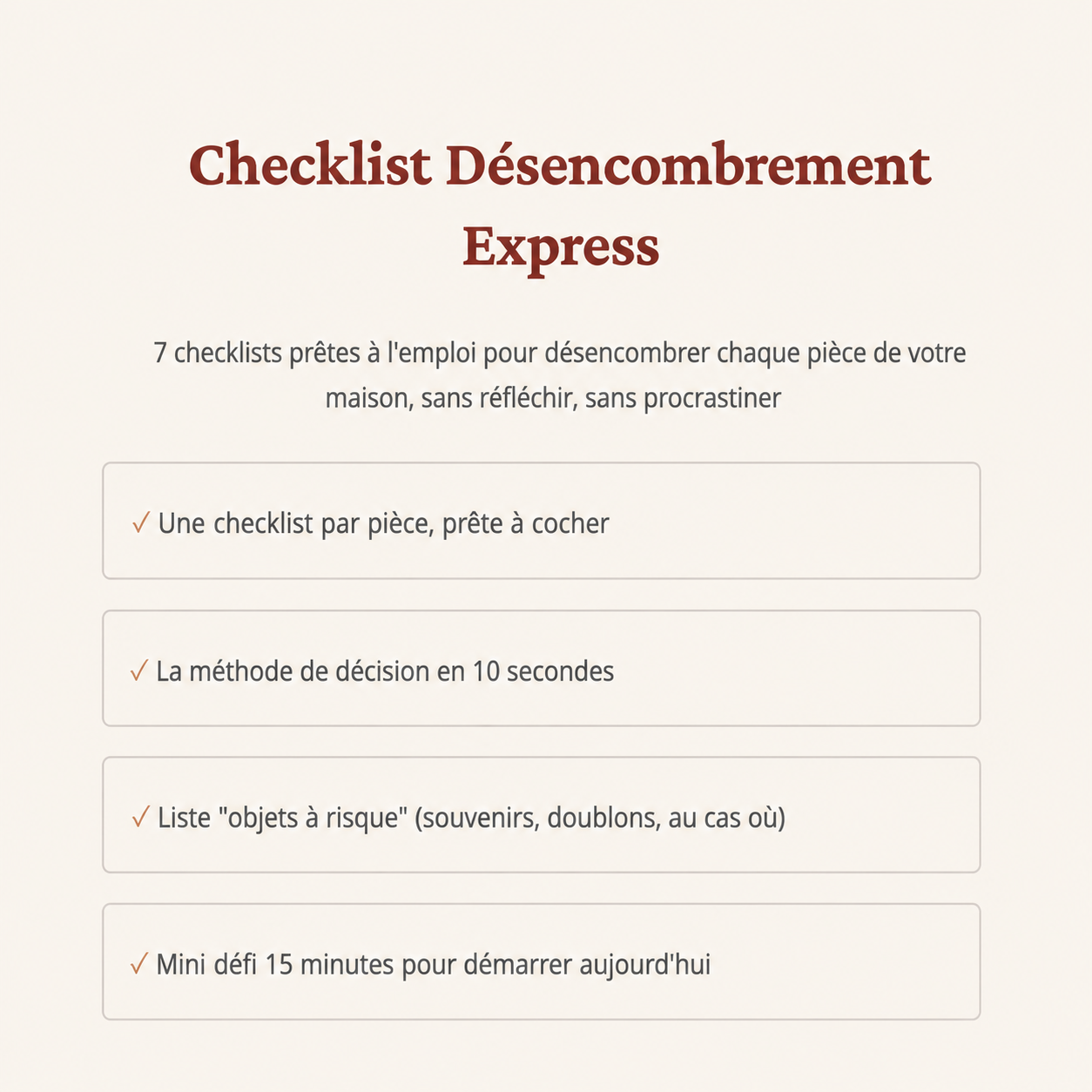 Pack Organisation Maison – 3 Guides Numériques PDF