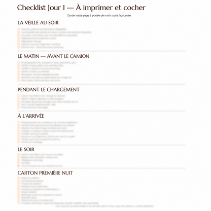 Organiser son Déménagement sans stress