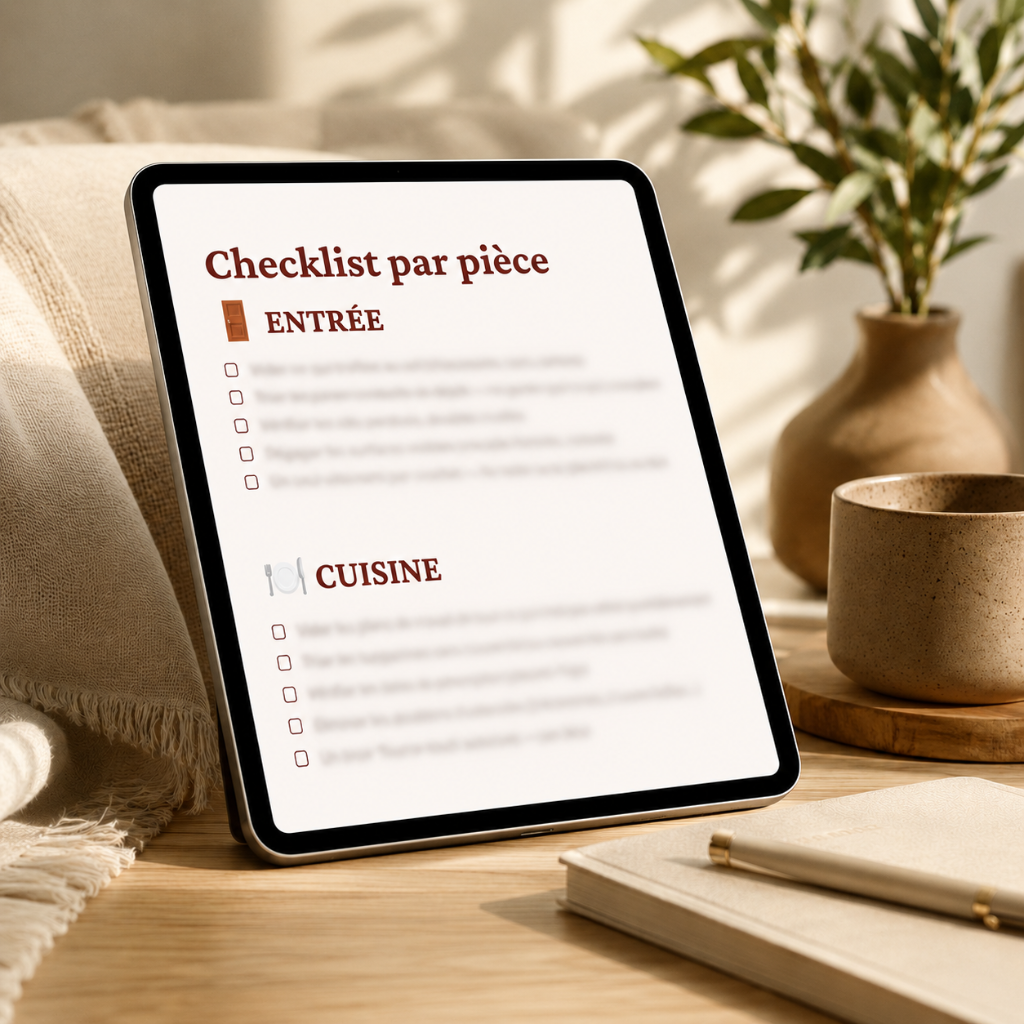 Checklist Désencombrement Express