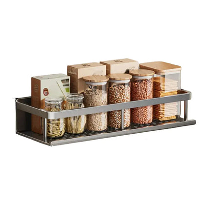 Étagère Murale Cuisine – Aluminium Multifonctionnelle Design & Pratique
