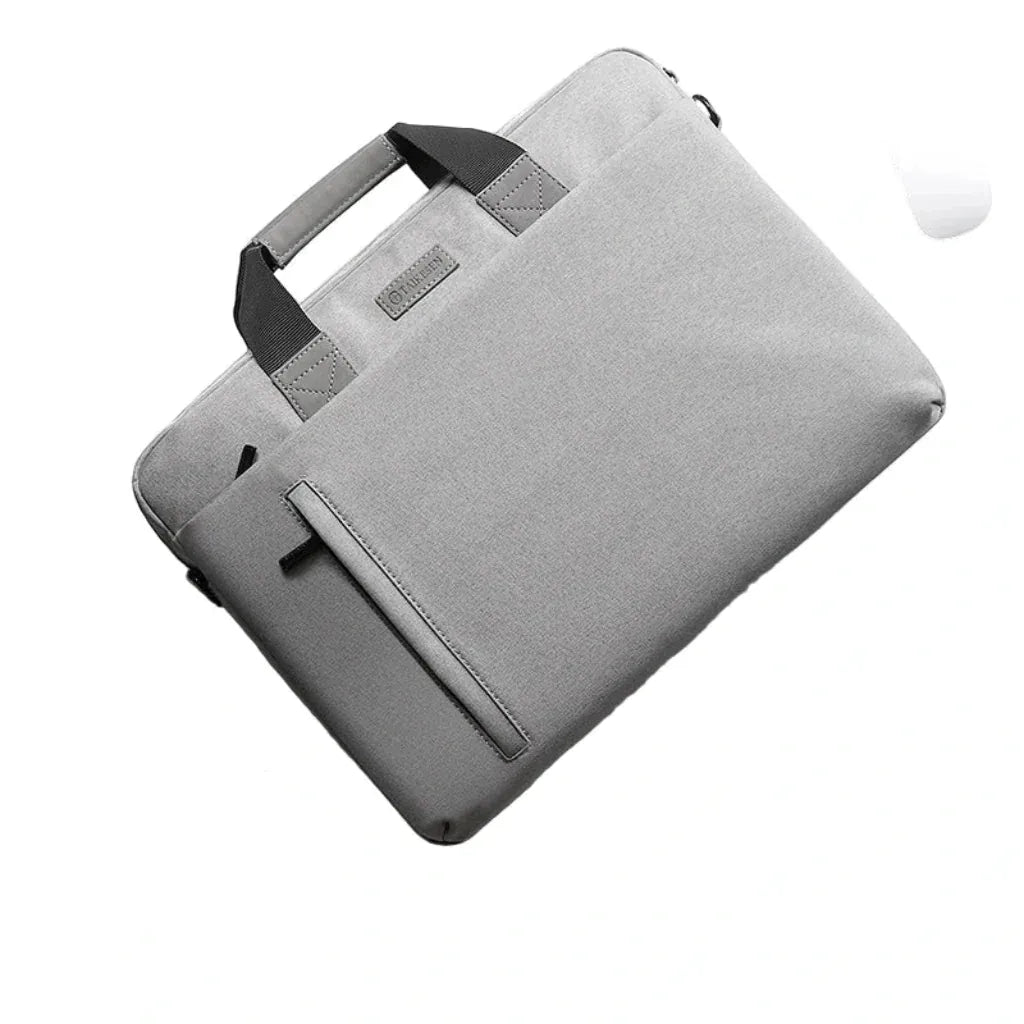 Porte-Documents Canvas Imperméable Femme - Sacoche Professionnelle Multi-Compartiments 13.3" à 17.3