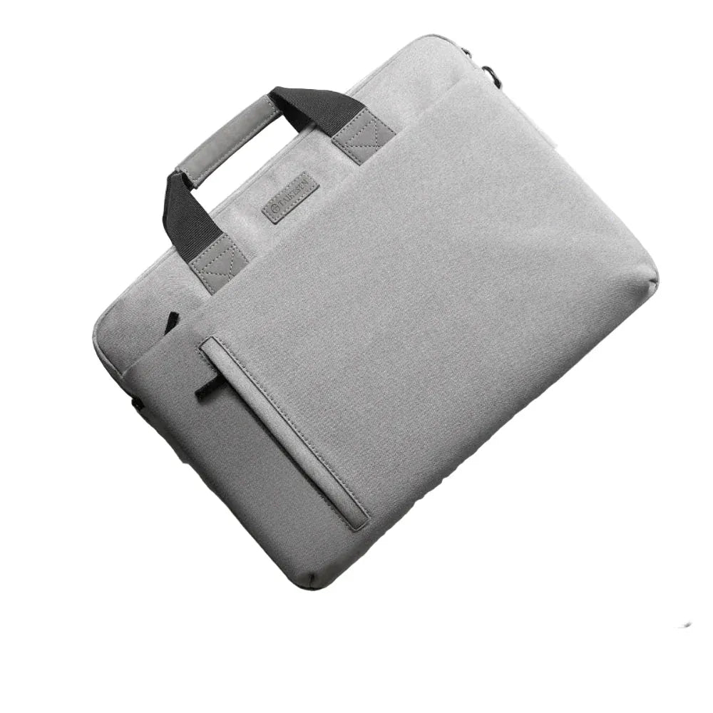 Porte-Documents Canvas Imperméable Femme - Sacoche Professionnelle Multi-Compartiments 13.3" à 17.3