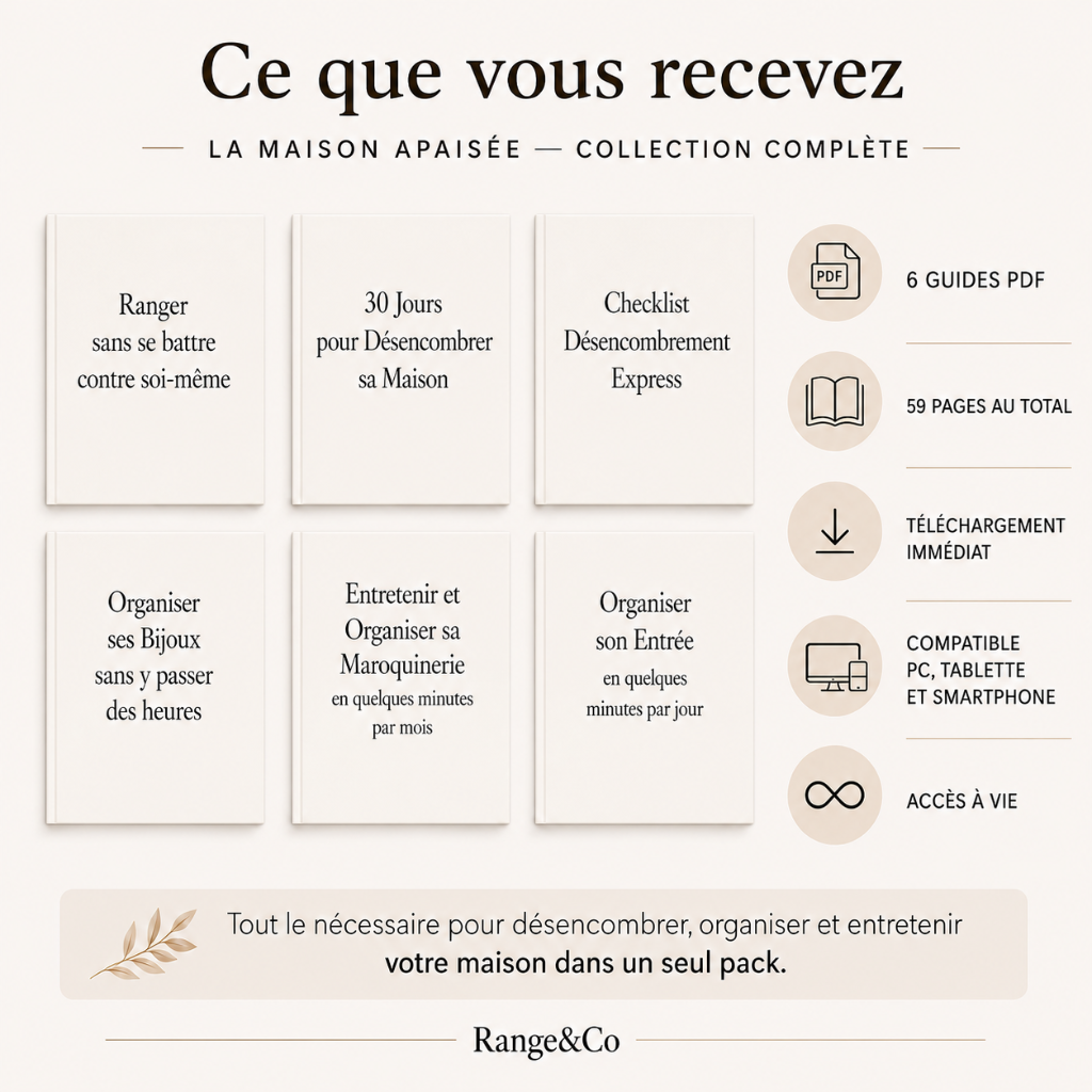 La Maison Apaisée — Collection Complète