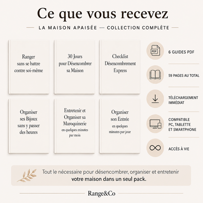 La Maison Apaisée — Collection Complète