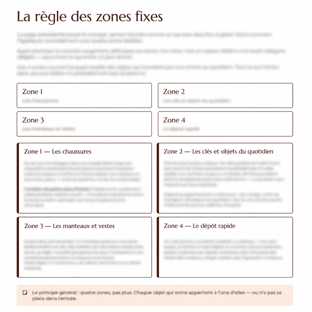 Organiser son Entrée en quelques minutes par jour