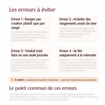Organiser son Dressing sans tout vider