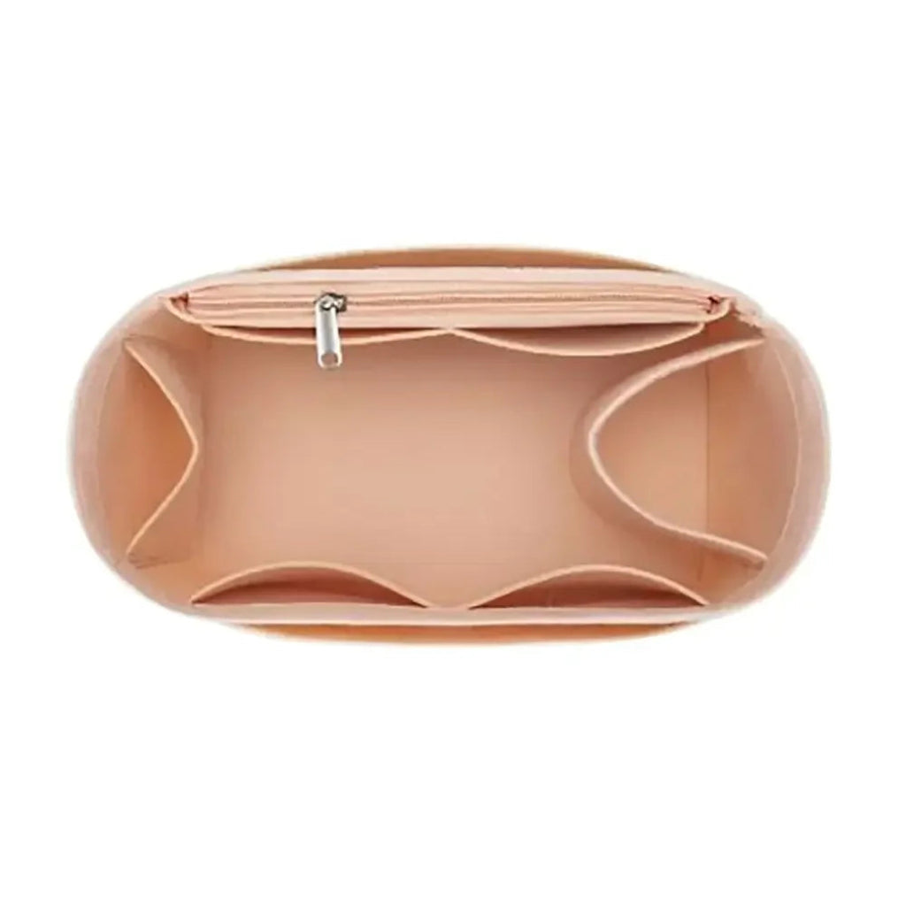Organisateur de Sac en Feutre — Structure & Rangement Intelligent Rose