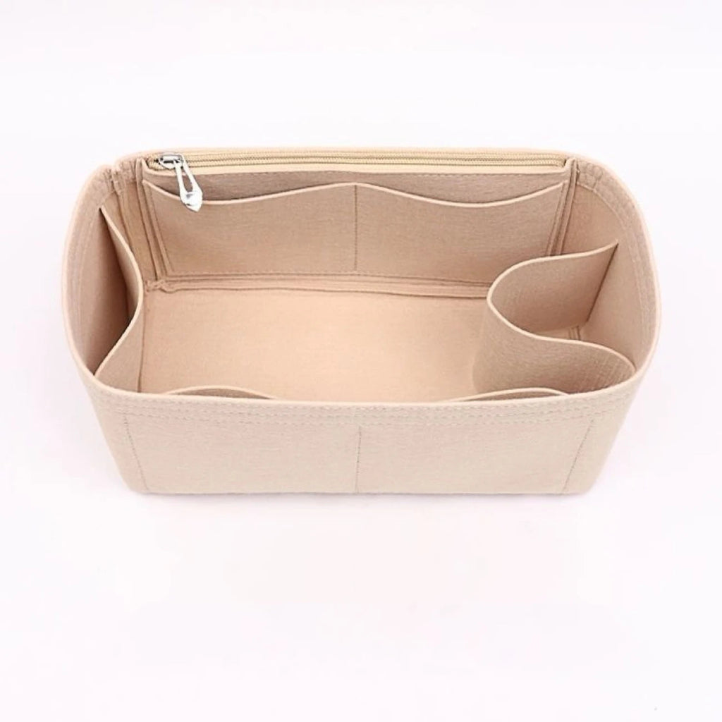 Organisateur de Sac en Feutrine 7 Poches – Rangement Sac Beige