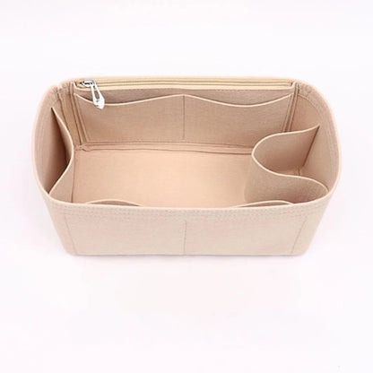 Organisateur de Sac en Feutrine 7 Poches – Rangement Sac Beige