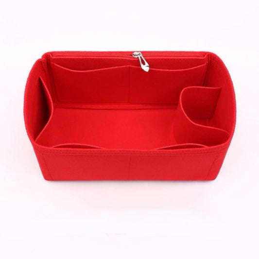 Organisateur de Sac en Feutrine 7 Poches – Rangement Sac Rouge