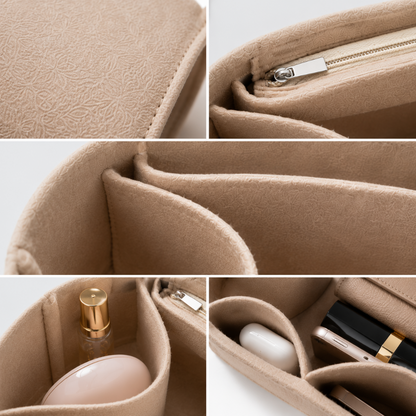 Organisateur de Sac en Feutrine – Multi-Poches, Compatible Tous Types de Sacs 2 