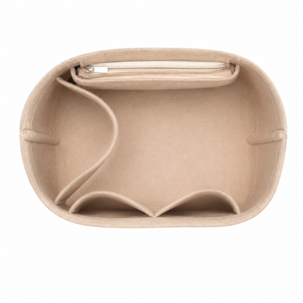 Organisateur de Sac en Feutrine – Multi-Poches, Compatible Tous Types de Sacs ouvert