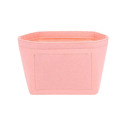 Organisateur de Sac en Feutrine – Multi-Poches, Compatible Tous Types de Sacs rose