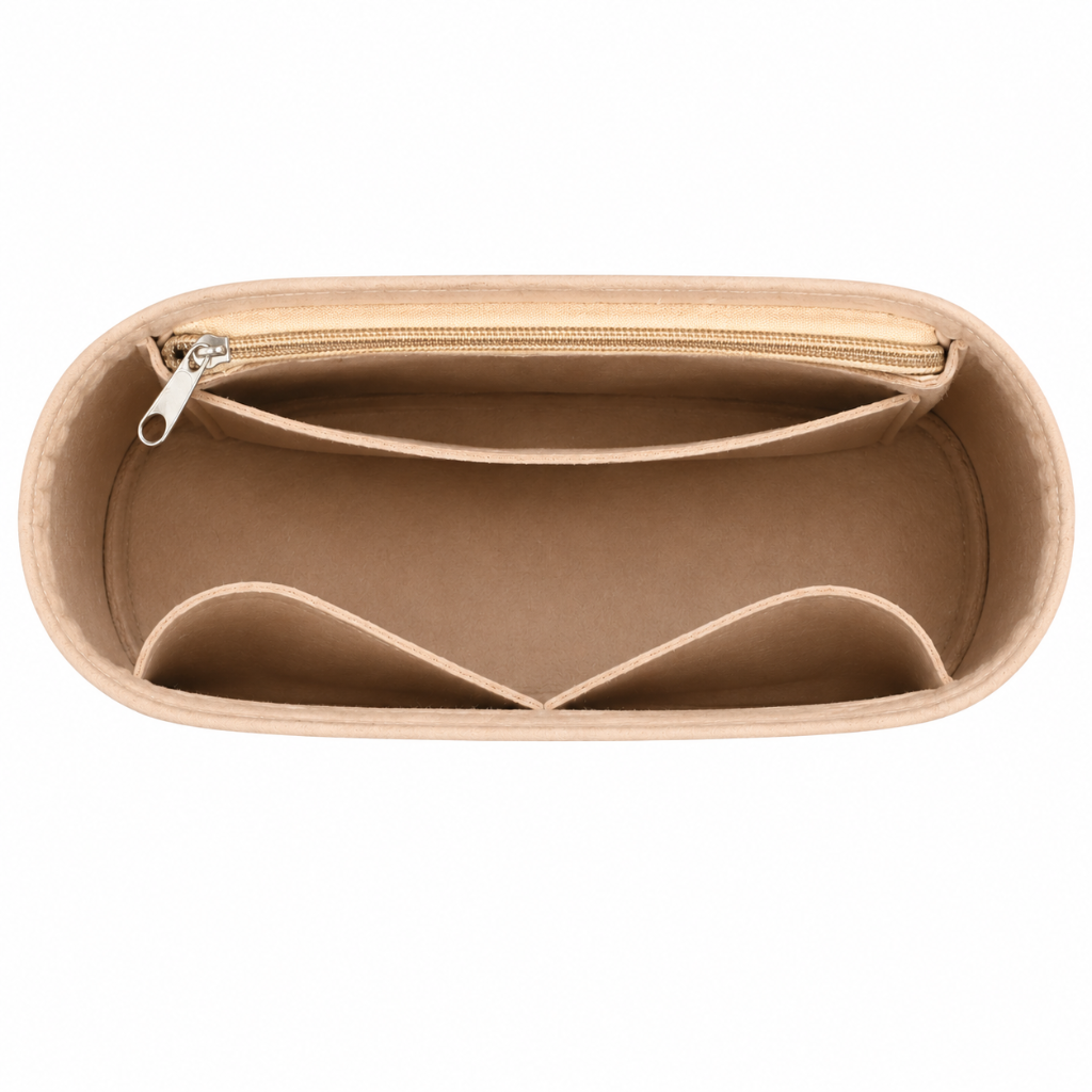 Organisateur de Sac en Feutrine — Range-Sac Multi-Poches ouvert