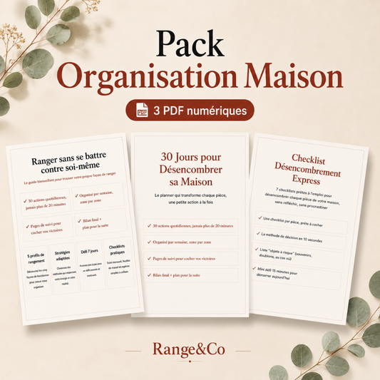 Pack Organisation Maison