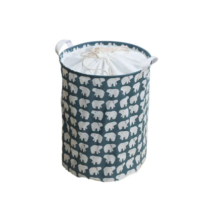 Panier à Linge Ours Blanc