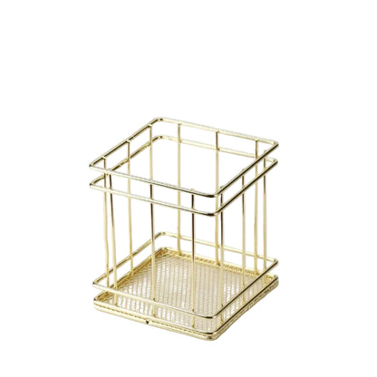 Panier de Rangement Bureau Nordic – Chic et Fonctionnel Jaune Carré 