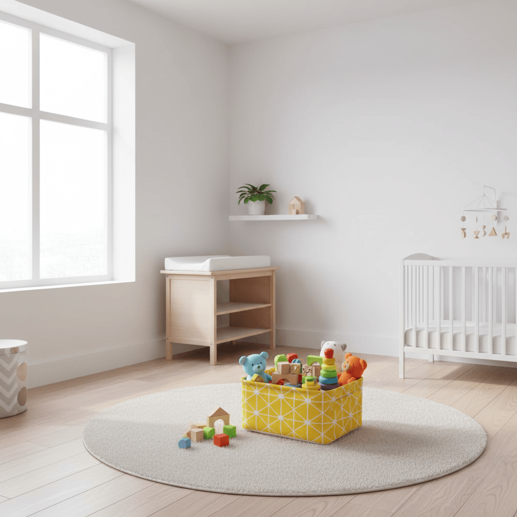 Panier de Rangement en Tissu Coton-Chanvre - Collection Déco Moderne
Jaune