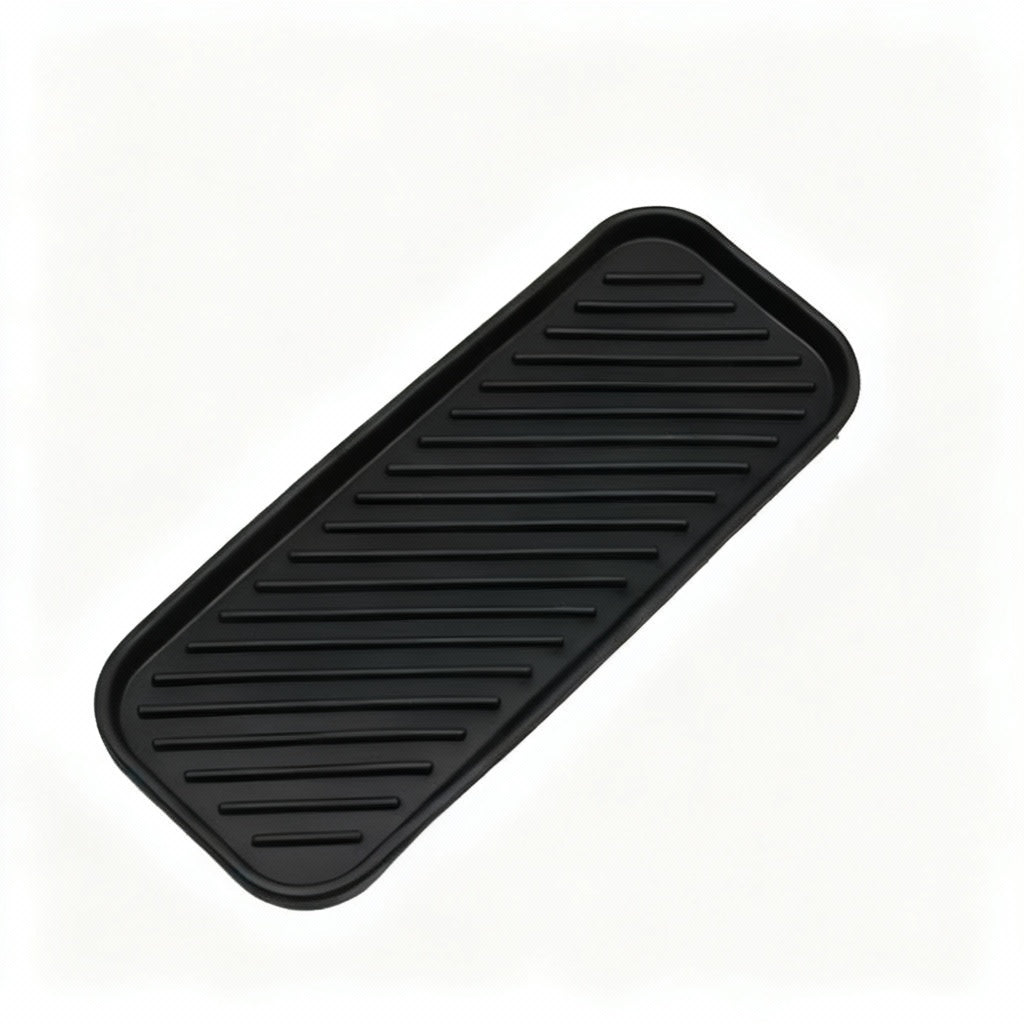 Porte-Savon et Support Éponge en Silicone pour Évier – Multifonction Noir