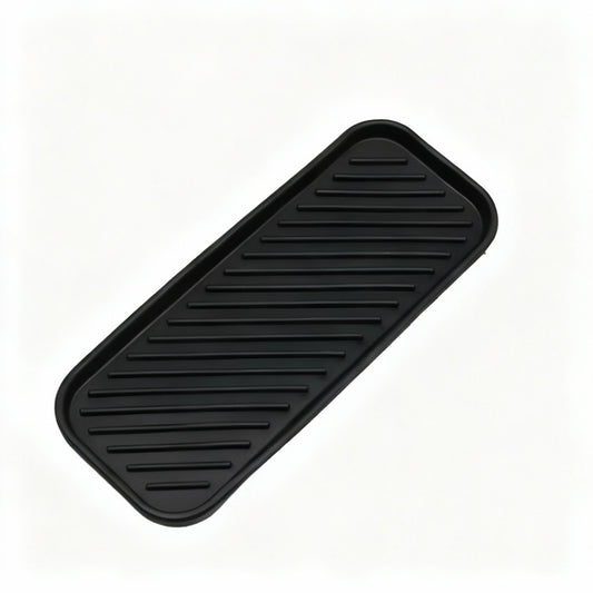 Porte-Savon et Support Éponge en Silicone pour Évier – Multifonction Noir