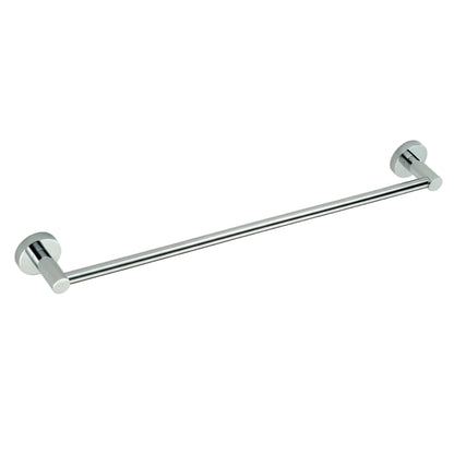 Porte-Serviette Mural Simple Barre en Acier Inoxydable 304 - Finition Chrome 45cm