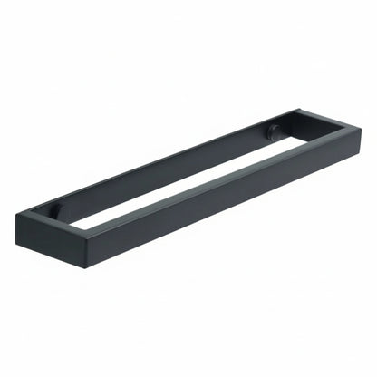 Porte-Serviettes Mural en Acier Inoxydable 304 – Barre Design Noir Mat 5.6x30cm