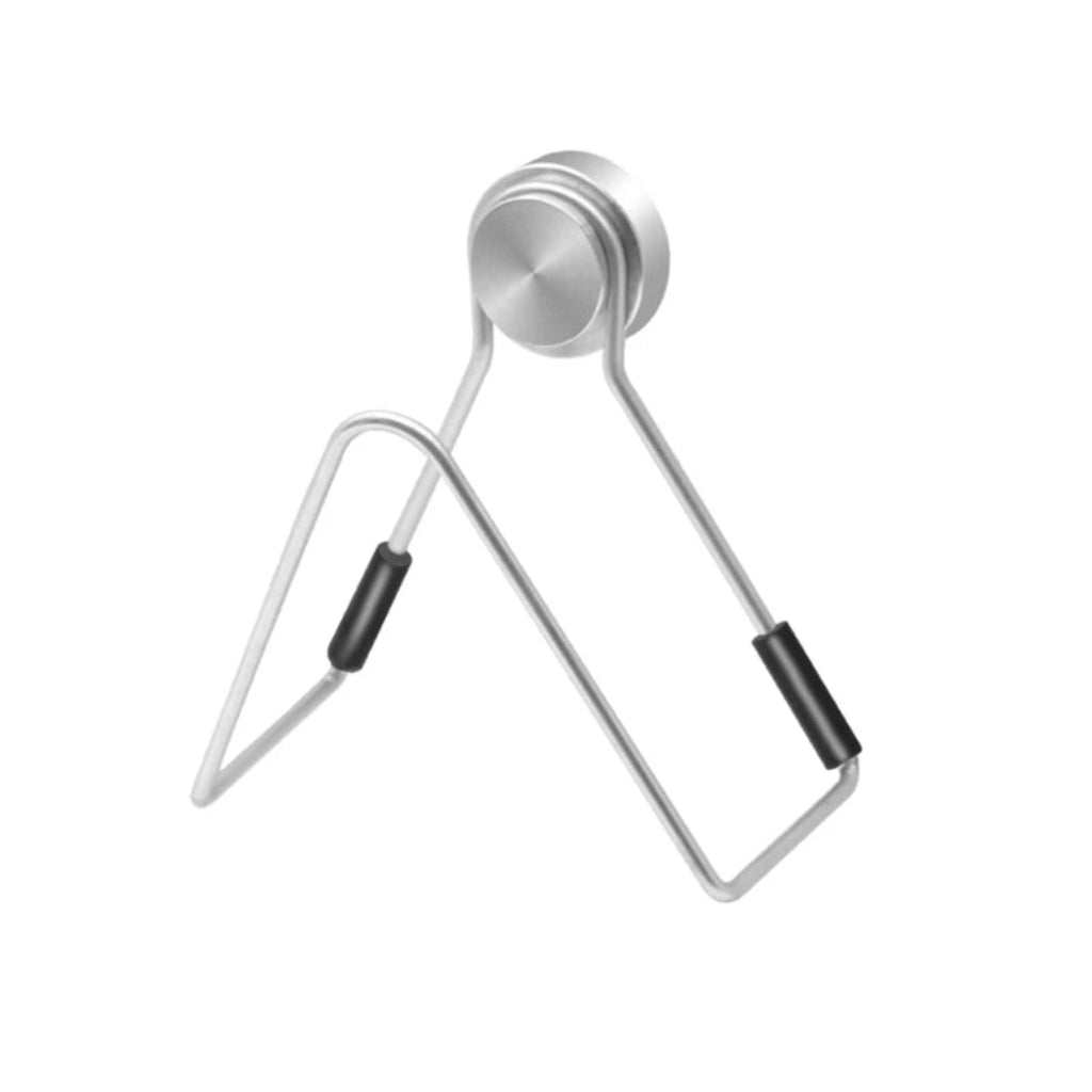 Porte-Éponge Magnétique pour Évier en Inox – Support Torchon Pratique 6x3x6cm