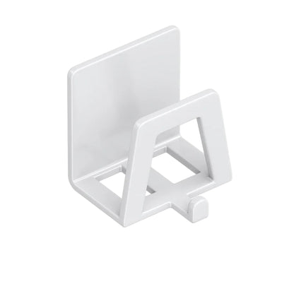 Porte-Éponge Mural Adhésif avec Système de Drainage – Support Organisateur pour Évier de Cuisine Blanc