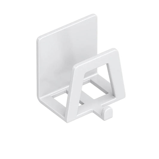 Porte-Éponge Mural Adhésif avec Système de Drainage – Support Organisateur pour Évier de Cuisine Blanc