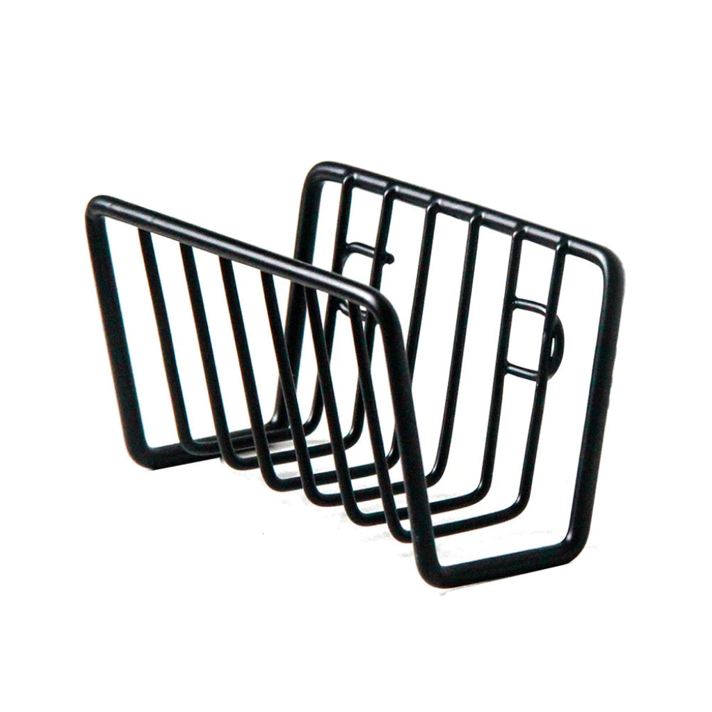 Porte-Éponge Mural pour Évier avec Ventouses - Support de Rangement Cuisine Double Compartiment Noir