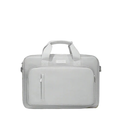 Porte documents femme gris