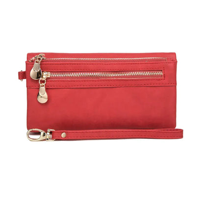 Portefeuille Femme Rétro Fashion Rouge – Style, Organisation et Caractère