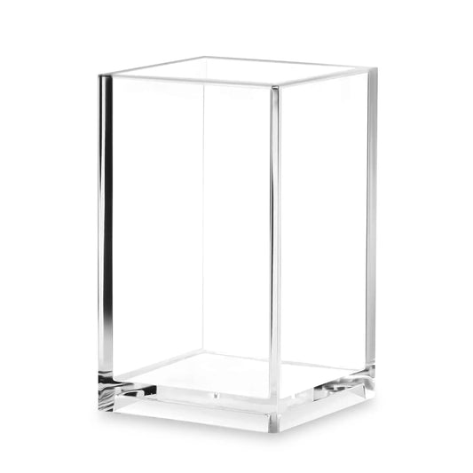 Pot à Crayons Acrylique Transparent – Organisateur Bureau Minimaliste 1 pièce