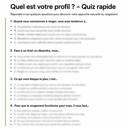 Pack Organisation Maison – 3 Guides Numériques PDF
