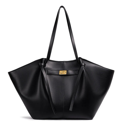 Sac à Main Cabas Femme – Fermoir Doré Vintage