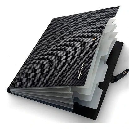 Porte-Documents Extensible 5 Poches A4 - Organiseur Portable PP