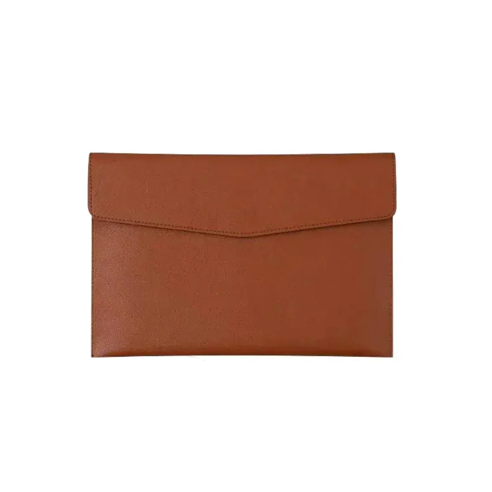 Pochette Documents Femme en Cuir PU  - Solution de Rangement Élégante A4/A5/A6