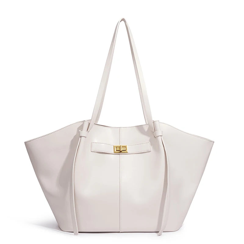 Sac à Main Cabas Femme – Fermoir Doré Vintage