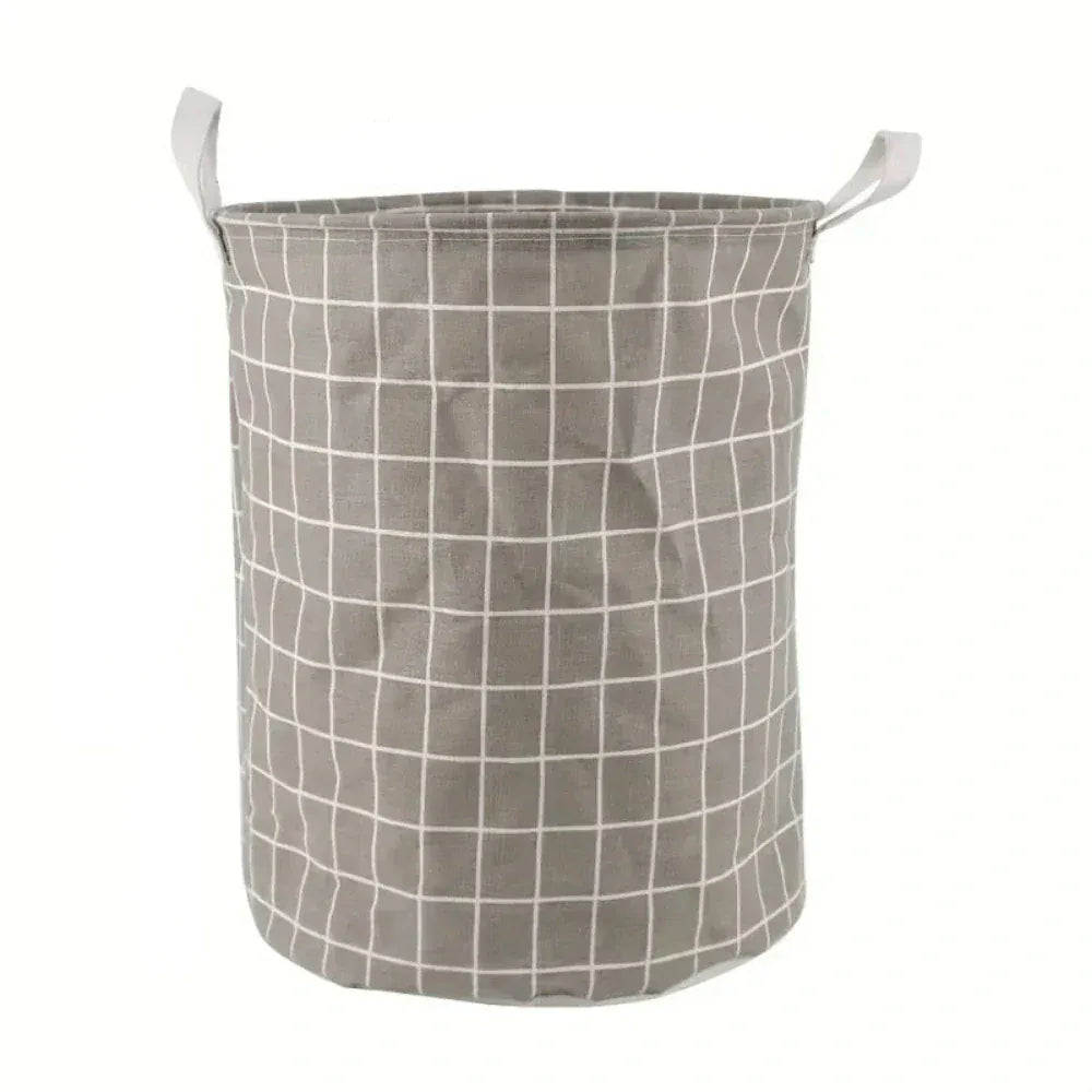 Panier de Rangement Pliable Étanche - Motif Géométrique Moderne